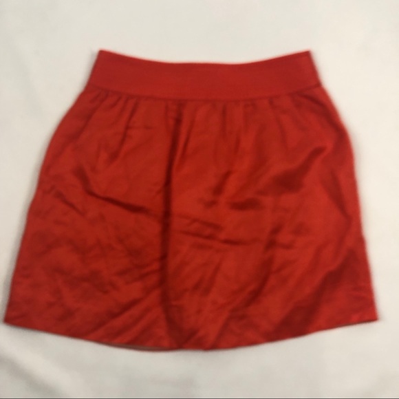 ❤️J. Crew orange linen skirt 4 - Picture 6 of 8